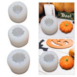 Maxbell Halloween Pumpkin Candle Mould Silicone Mould Decoration Handmade Soap Mould S
