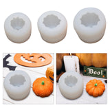 Maxbell Halloween Pumpkin Candle Mould Silicone Mould Decoration Handmade Soap Mould S