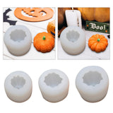 Maxbell Halloween Pumpkin Candle Mould Silicone Mould Decoration Handmade Soap Mould S