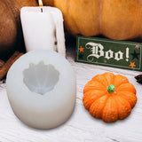 Maxbell Halloween Pumpkin Candle Mould Silicone Mould Decoration Handmade Soap Mould S