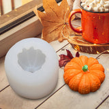Maxbell Halloween Pumpkin Candle Mould Silicone Mould Decoration Handmade Soap Mould S