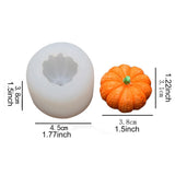 Maxbell Halloween Pumpkin Candle Mould Silicone Mould Decoration Handmade Soap Mould S