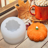 Maxbell Halloween Pumpkin Candle Mould Silicone Mould Decoration Handmade Soap Mould M