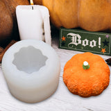 Maxbell Halloween Pumpkin Candle Mould Silicone Mould Decoration Handmade Soap Mould M