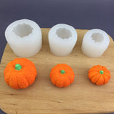 Maxbell Halloween Pumpkin Candle Mould Silicone Mould Decoration Handmade Soap Mould L