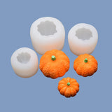 Maxbell Halloween Pumpkin Candle Mould Silicone Mould Decoration Handmade Soap Mould L