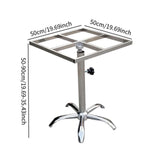 Maxbell Rotating Paint Rack Stable Paint Stand for Express Packaging Product Display Square 500mmx500mm