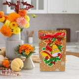 Maxbell 8 Pieces Christmas Gift Bags Reusable Christmas Sacks Festival Goodie Bag Style B