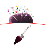 Maxbell Portable Pin Cushion Sewing Needle Cushion for Home Sewing Sewing DIY Craft Chili shaped