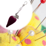 Maxbell Portable Pin Cushion Sewing Needle Cushion for Home Sewing Sewing DIY Craft Chili shaped