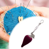 Maxbell Portable Pin Cushion Sewing Needle Cushion for Home Sewing Sewing DIY Craft Chili shaped