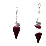 Maxbell Portable Pin Cushion Sewing Needle Cushion for Home Sewing Sewing DIY Craft Chili shaped