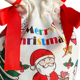 Christmas Gift Bag Stocking Stuffer Portable Cute Xmas Decor Christmas Decor Red