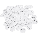 Maxbell 100x Button Making Supplies Tinplate Pp DIY Presents Blank Button Badge