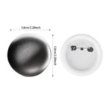 Maxbell 100x Button Making Supplies Tinplate Pp DIY Presents Blank Button Badge