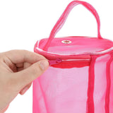 Maxbell Empty Yarn Storage Bags Weaving Portable Foldable Storage Bucket Mesh Holder