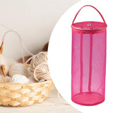 Maxbell Empty Yarn Storage Bags Weaving Portable Foldable Storage Bucket Mesh Holder