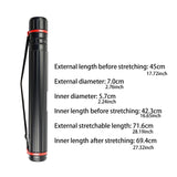 Maxbell Expandable Poster Tube Portable Storage Tube for Posters Blueprints Drafting Extra Small