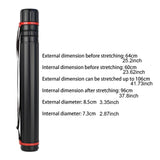 Maxbell Expandable Poster Tube Portable Storage Tube for Posters Blueprints Drafting Small