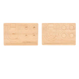 Maxbell Jewelry Beading Board DIY Holder Wood for Necklaces Bracelets Beading Crafts Style A