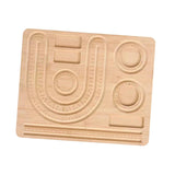 Maxbell Jewelry Beading Board DIY Showcase Jewelry Tray Organizer for Beading Crafts