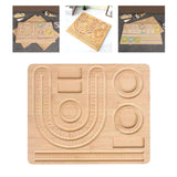 Maxbell Jewelry Beading Board DIY Showcase Jewelry Tray Organizer for Beading Crafts