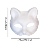 DIY Cat Mask Kit Creative Animal Mask for Festival Stage Performance Holiday Style A