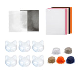 DIY Cat Mask Kit Creative Animal Mask for Festival Stage Performance Holiday Style C