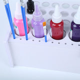Maxbell Paints Holder Test Tube Rack for Inks Bottles 60 Bottles Organizing Pigments