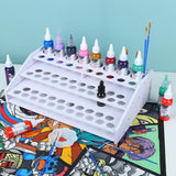 Maxbell Paints Holder Test Tube Rack for Inks Bottles 60 Bottles Organizing Pigments