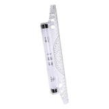 Maxbell Measuring Rolling Ruler Drawing Roller Ruler for Measurements Office Artists