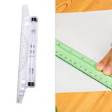 Maxbell Measuring Rolling Ruler Drawing Roller Ruler for Measurements Office Artists