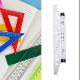 Maxbell Measuring Rolling Ruler Drawing Roller Ruler for Measurements Office Artists