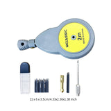 Maxbell Rotating Tape Compass Measurement Drawing Compass Woodworking Measuring Tape
