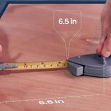Maxbell Rotating Tape Compass Measurement Drawing Compass Woodworking Measuring Tape