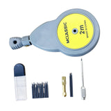 Maxbell Rotating Tape Compass Measurement Drawing Compass Woodworking Measuring Tape
