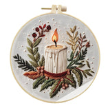 Christmas Embroidery Kit for Adults DIY Art Crafting Cross Stitch Needlework