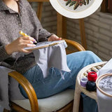 Christmas Embroidery Kit for Adults DIY Art Crafting Cross Stitch Needlework