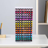 Art Marker Organizer 120 Holes Art Supply with Removable Divider for Artists