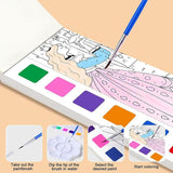 Maxbell Watercolor Painting Book Water Color Paint Set for Party Favors Travel Teens