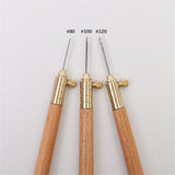 Maxbell Embroidery Hook with 3 Needle Portable DIY Non Slip Weaving Knitting Needle