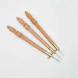 Maxbell Embroidery Hook with 3 Needle Portable DIY Non Slip Weaving Knitting Needle