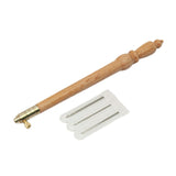 Maxbell Embroidery Hook with 3 Needle Portable DIY Non Slip Weaving Knitting Needle