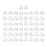 50x Halloween Nail Charms Parts 3D Ghost for Accessories Pendant Phone Cover