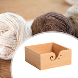 Yarn Ball Holder Box Yarn Dispenser for Women Skeins Balls Crocheting without Lid