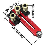 Maxbell Table Saw Jig Guide Aluminum Alloy Precision Fast Thin Ripping Guide