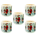 Maxbell 5 Rolls of Christmas Stickers for Gift Decoration Envelopes Notebook Bear