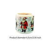 Maxbell 5 Rolls of Christmas Stickers for Gift Decoration Envelopes Notebook Bear