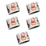 Maxbell 5 Rolls of Christmas Stickers for Gift Decoration Envelopes Notebook Santa