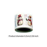 5 Rolls of Christmas Stickers Holiday Stickers for Gift Decoration Notebook